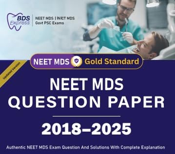 NEET MDS Previous Year Question Paper (2018-2025) – Authentic Questions & Solutions by Dr. Tabiha Khan