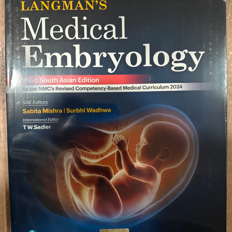 Langman's Medical Embryology 3rd South Asian Edition
