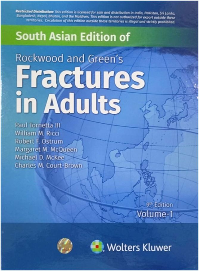 ROCKWOOD AND GREENS FRACTURES IN ADULTS 3 VOL SET 9/E, 2023