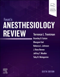 Fausts Anesthesiology Review 6th/2024 by Terence L Trentman