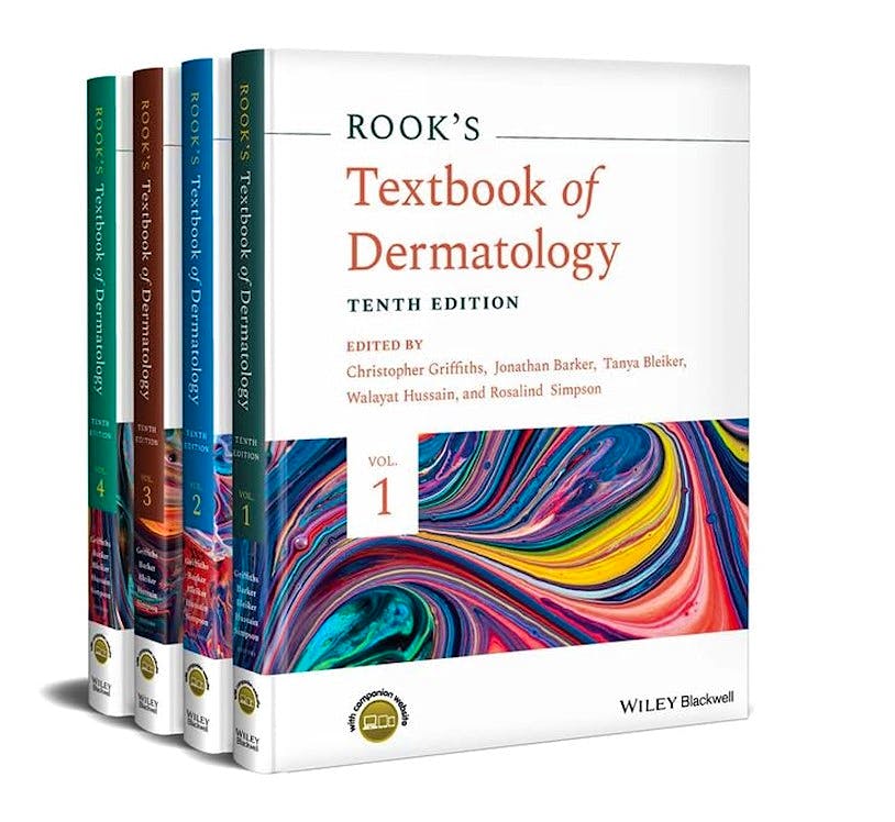 Rook's Textbook of Dermatology 10/e, 2024, 4 Volume Set, ISBN: 9781119709213