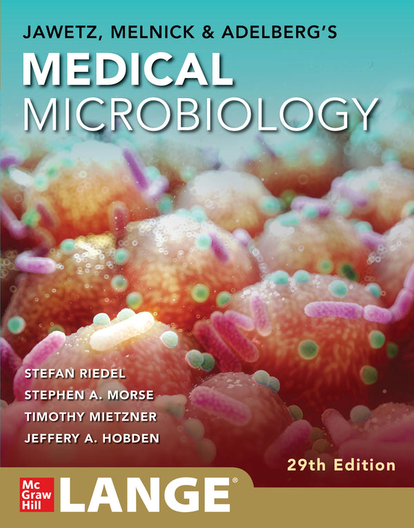 Jawetz Melnick Adelberg Medical Microbiology 29th Edition Cover