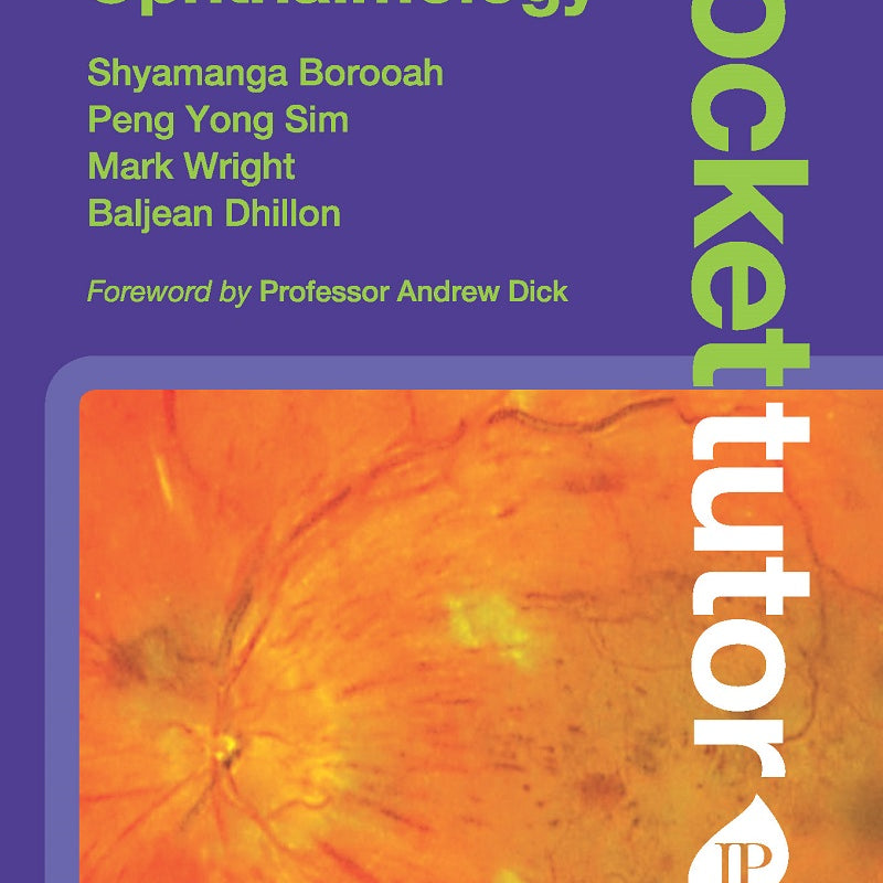 POCKET TUTOR OPHTHALMOLOGY 3/E, 2023, SHYAMANGA BOROOAH