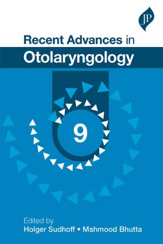 RECENT ADVANCES IN OTOLARYNGOLOGY-9, 1/E, BY, HOLGER SUDHOFF