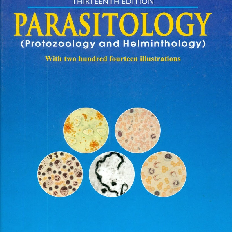 Parasitology (Protozoology and Helminthology), 13/e (9th reprint)by KD Chatterjee