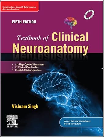 Textbook of Clinical Neuroanatomy 5th/2024 buy Vishram singh