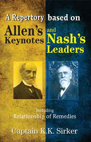 REP. BASED ON ALLEN KEYNOTES 1ST/e, by ALLEN/NASH/SIRKAR