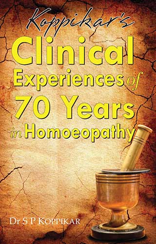 CLINICAL EXPERIENCES OF 70 YEA 1ST/e, by KOPPIKAR SP