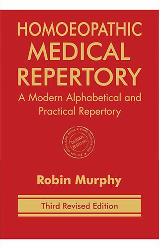 HOMEOPATHIC MEDICAL REPERTORY 3RD/e, by MURPHY ROBIN