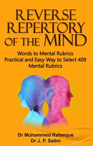 REVERSE REPERTORY OF MIND, by M RAFEEQUE & J SALINI