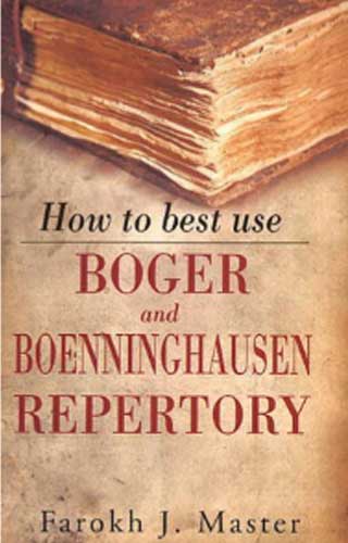 HOW TO BEST USE BOGER & BOENNI, by FAROKH MASTER