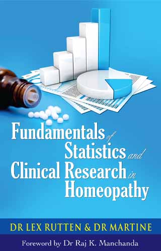 STATISTICS & RESEARCH IN HOMEO 1ST/e, by A. L. B. LEX RUTTEN