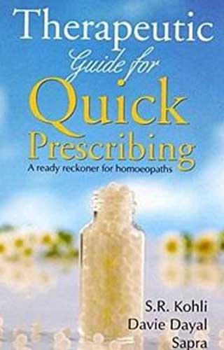 THERA. GUIDE FOR QUICK PRESCR 1ST/e, by DAYAL D