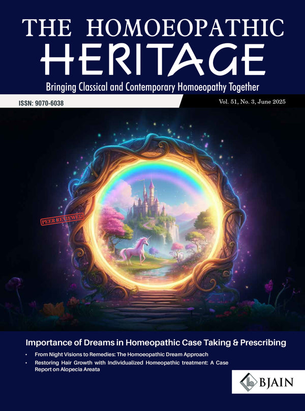 The Homoeopathic Heritage (JUNE 2025), by