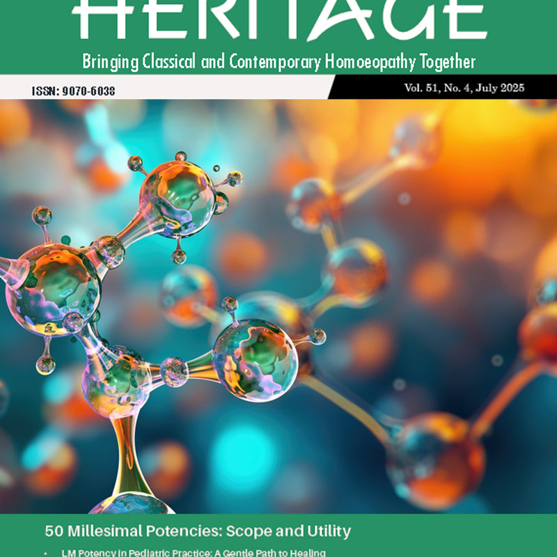 The Homoeopathic Heritage (JULY 2025), by
