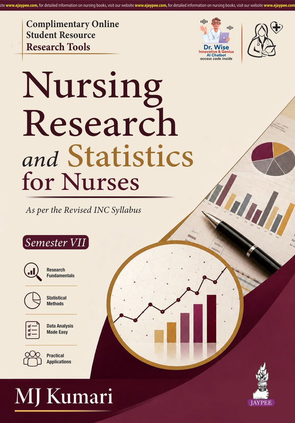 Nursing Research and Statistics for Nurses for BSc Nursing 7th Semester, 1/E