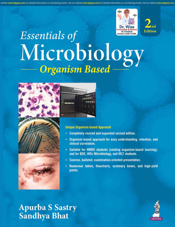 ESSENTIALS OF MICROBIOLOGY (ORGANISM BASED), 2/E, BY, APURBA SANKAR SASTRY