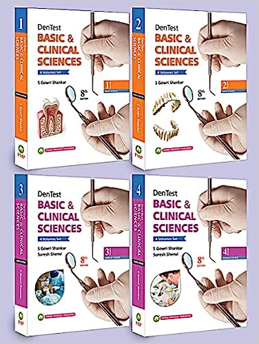 DenTest Basic and Clinical Sciences 8th/2023 (4 Vols)