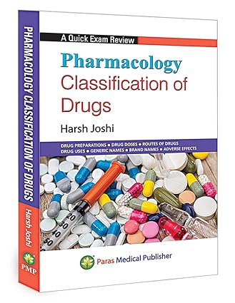 Harsh Joshi—Pharmacology Classification of Drugs  1Ed 2024