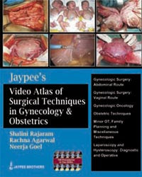JAYPEE'S  VIDEO ATLAS OF SURGICAL TECHNIQUES IN GYN. & OBST. 1/E, 2008, SHALINI RAJARAM