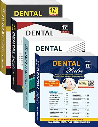 Dental Pulse 17th/2024 (4 Vols), K. Satheesh kumar Reddy, 9788194699088