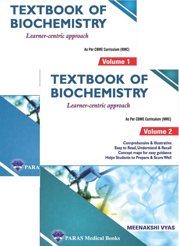 Textbook of Biochemistry Learners Centric Approach (2 volume set) 1st/e by  Meenakshi Vyas