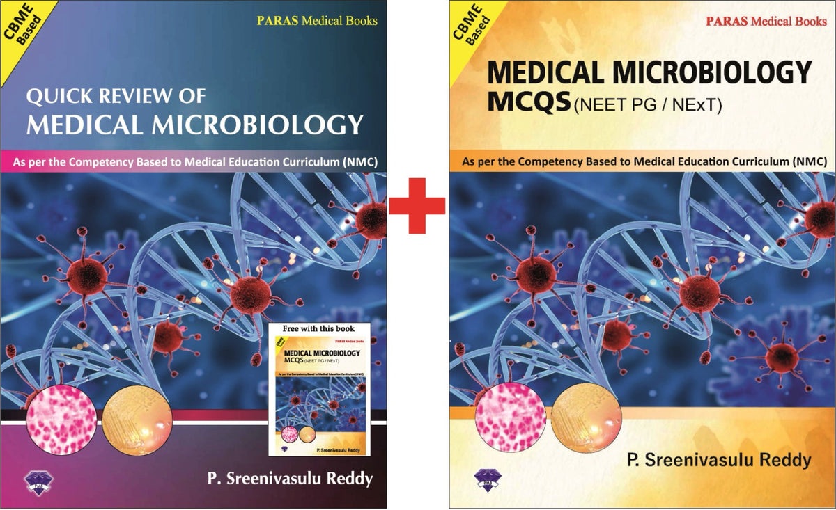 Quick Review of Medical Microbiology + Medical Microbiology MCQs NEET PG and NEXT 1st/2023 by P Sreenivasulu Reddy