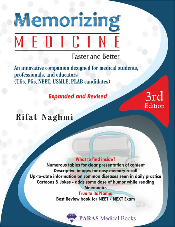 Memorizing Medicine Faster and Better 3rd/e by  Rifat Naghmi