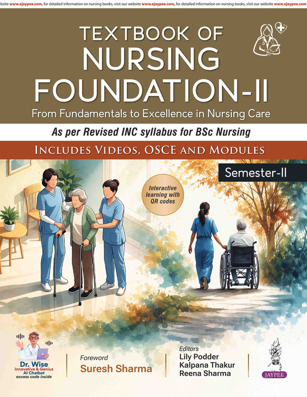 TEXTBOOK OF NURSING FOUNDATION-II, 1/E, BY, LILY PODDER