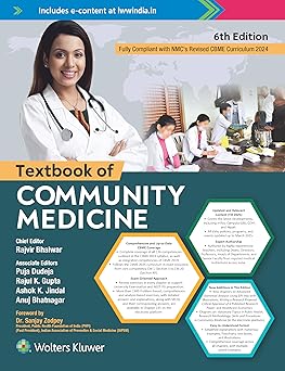 Textbook of Community Medicine 6th/2025, Rajvir Bhalwar