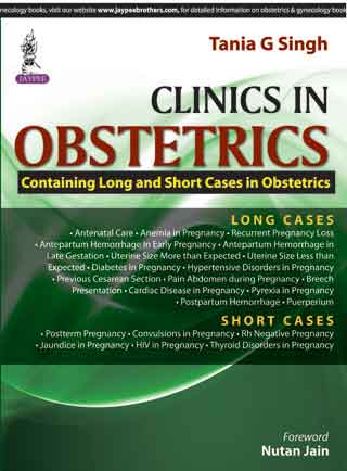 CLINICS IN OBSTETRICS, 1/E, BY, TANIA GURDIP SINGH