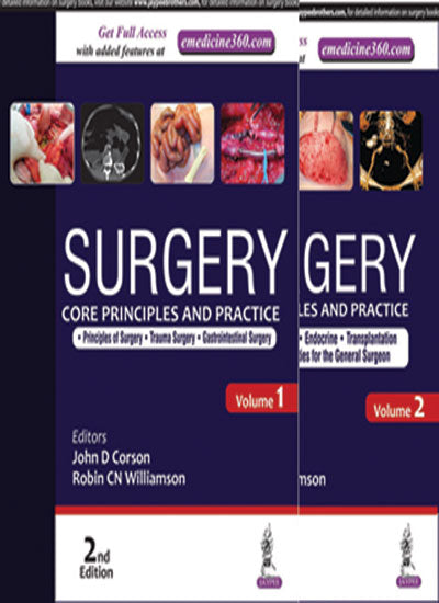 SURGERY CORE PRINCIPLES AND PRACTICE (2VOLS), 2/E, BY, JOHN D CORSON