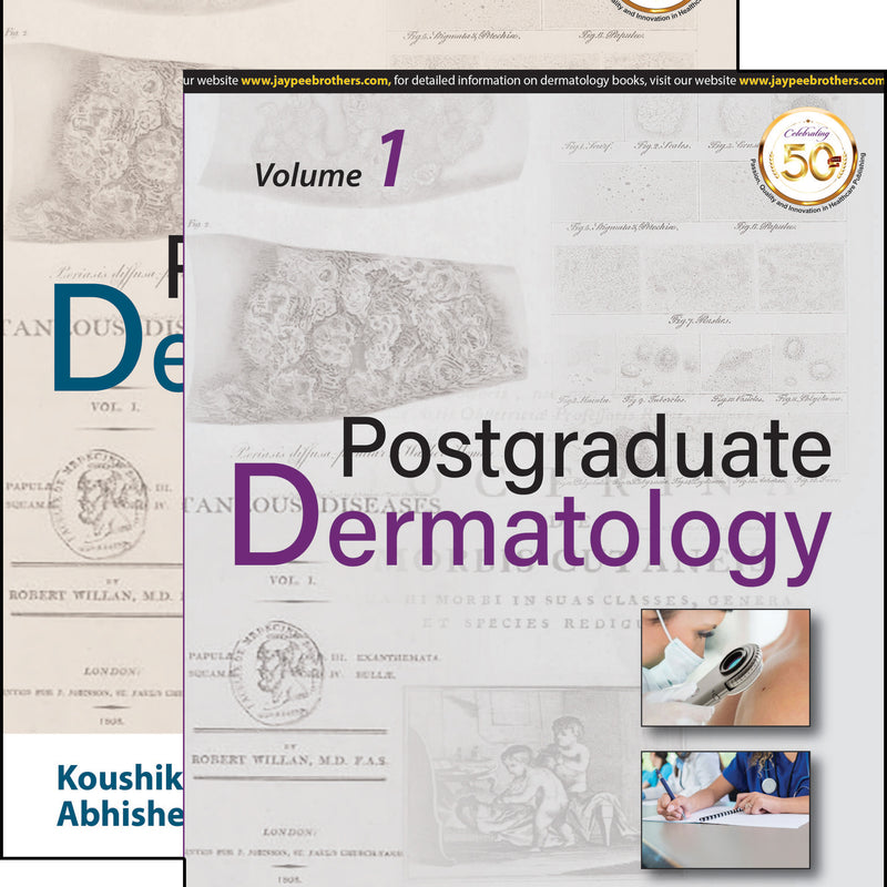 POSTGRADUATE DERMATOLOGY (2VOLS) 1/E, 2022, KOUSHIK LAHIRI