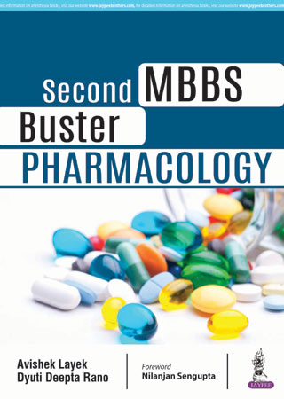 SECOND MBBS BUSTER PHARMACOLOGY, 1/E, BY, AVISHEK LAYEK