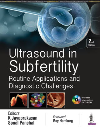 ULTRASOUND IN SUBFERTILITY ROUTINE APPLICATION, 2/E, BY, K JAYAPRAKASAN