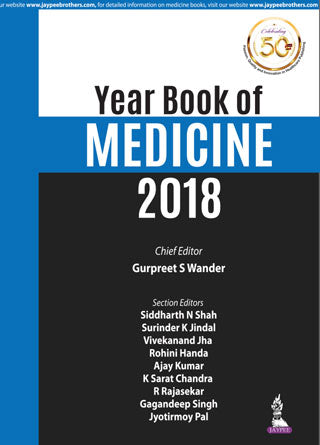 YEAR BOOK OF MEDICINE 2018, 1/E, BY, GURPREET S WANDER