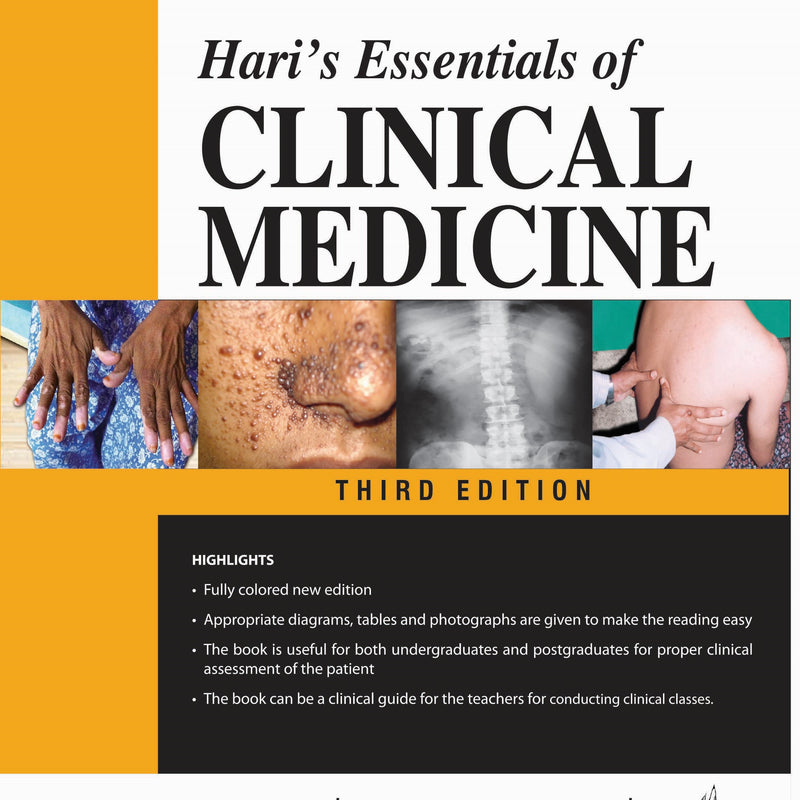 HARI'S ESSENTIALS OF CLINICAL MEDICINE, 3/E, BY, BABURAJ P