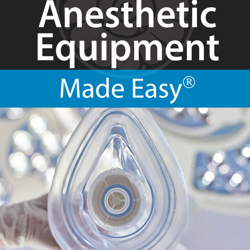 ANESTHETIC EQUIPMENT MADE EASY, 1/E, BY, S AHANATHA PILLAI