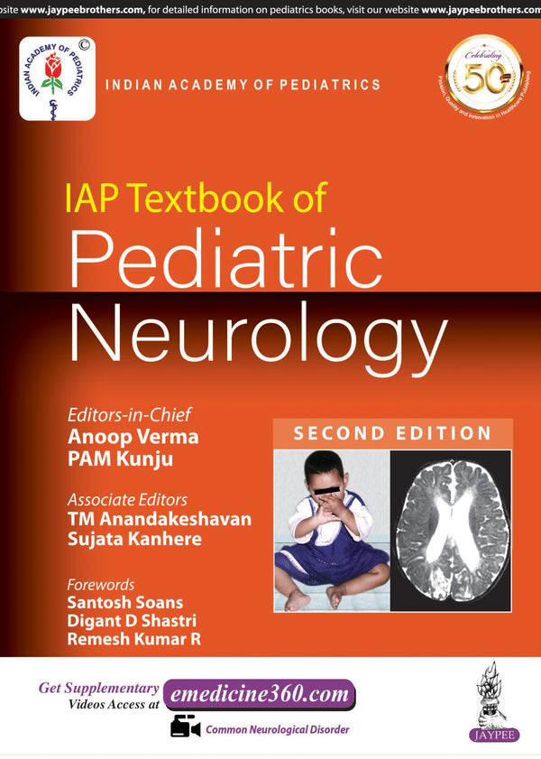IAP TEXTBOOK OF PEDIATRIC NEUROLOGY 2/E R.P., 2024, ANOOP VERMA