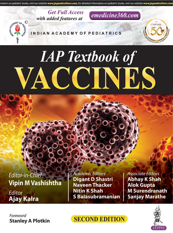 IAP TEXTBOOK OF VACCINES, 2/E, BY, VIPIN M VASHISHTHA