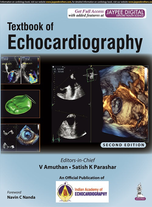 TEXTBOOK OF ECHOCARDIOGRAPHY, 2/E, BY, V AMUTHAN