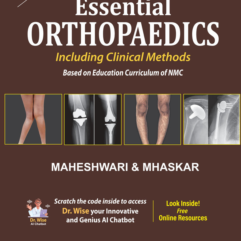 Essential Orthopaedics
MAHESHWARIMHASKAR
ISBN: 9789354653766
2024
7/e Reprint