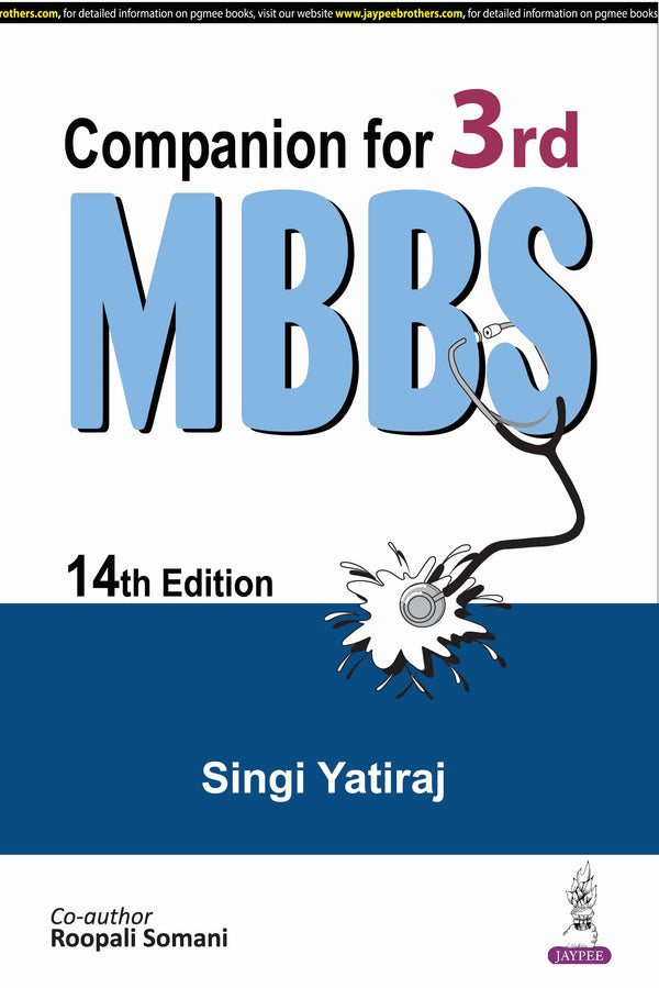 COMPANION FOR 3RD MBBS 14/E, 2024, SINGI YATIRAJ