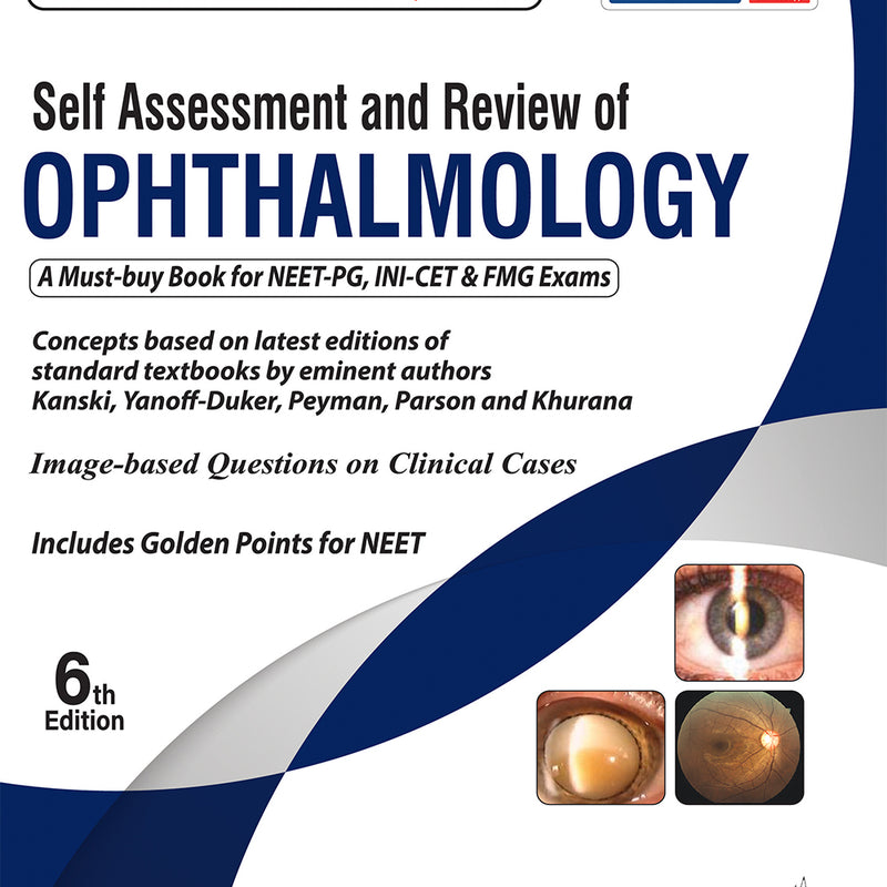 SELF ASSESSMENT & REVIEW OF OPHTHALMOLOGY 6/E R.P., 2025, SUDHA SEETHARAM