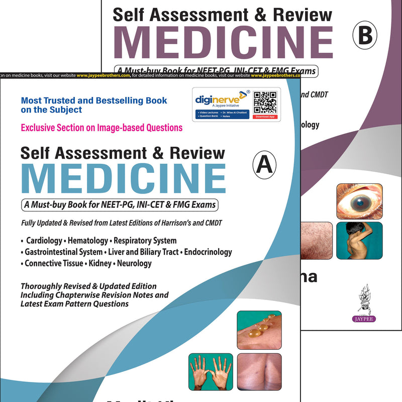 SELF ASSESSMENT & REVIEW MEDICINE (PART A & B) 14/E R.P., 2025, MUDIT KHANNA