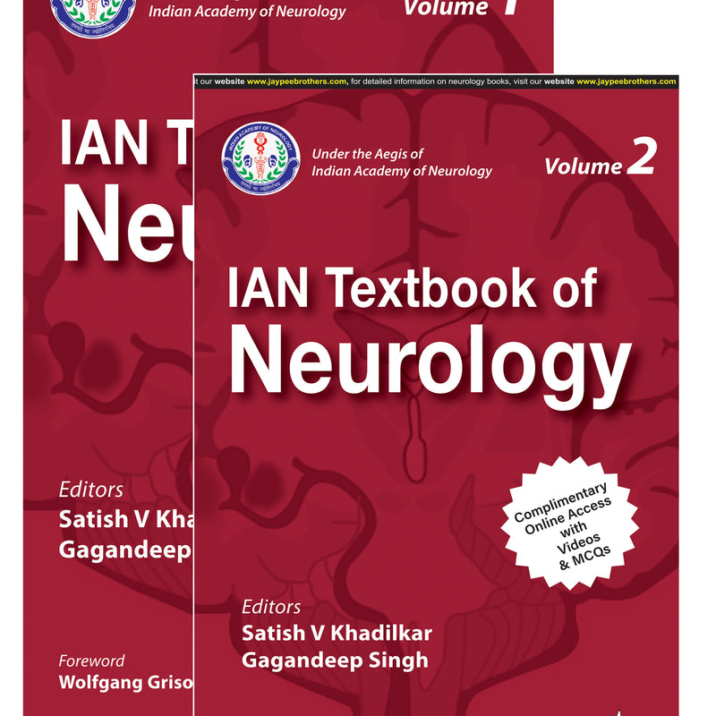 IAN TEXTBOOK OF NEUROLOGY (2 VOLUMES), 2/E R.P., BY, SATISH V KHADILKAR
