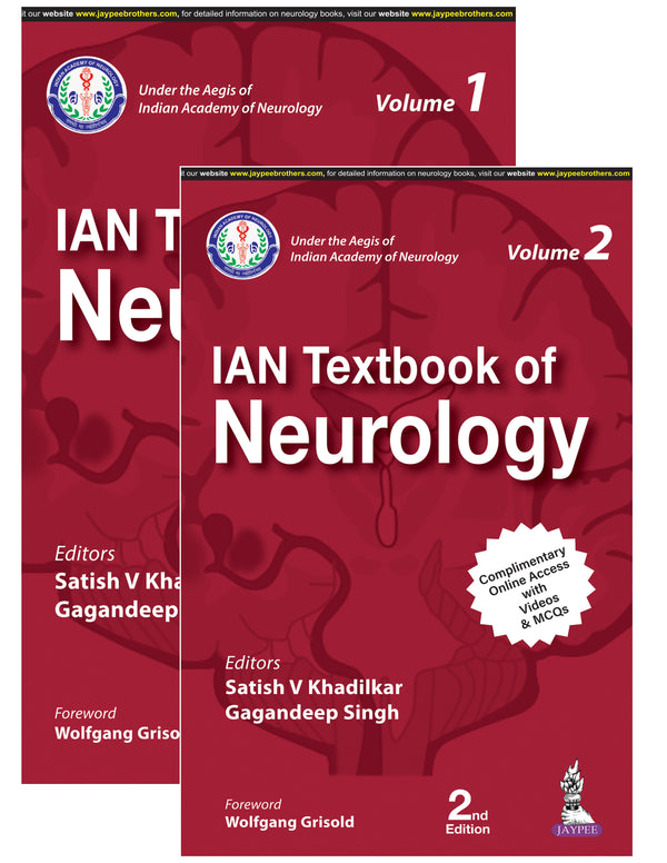 IAN TEXTBOOK OF NEUROLOGY (2 VOLUMES) 2/E R.P., 2025, SATISH V KHADILKAR