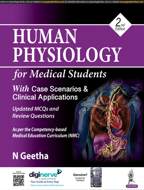 HUMAN PHYSIOLOGY FOR MEDICAL STUDENTS 2/E R.P., 2025, N GEETHA