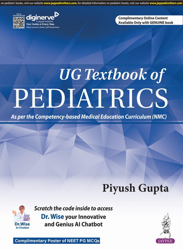 UG TEXTBOOK OF PEDIATRICS 1/E R.P., 2025, PIYUSH GUPTA
