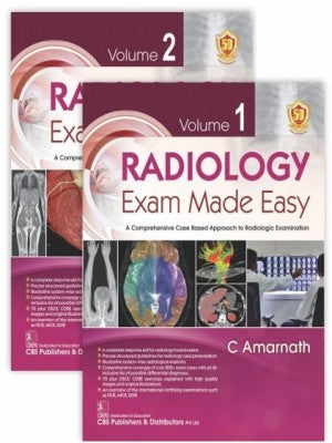 Radiology Exam Made Easy 1st/2023 (2 Vols)
by C Amarnath